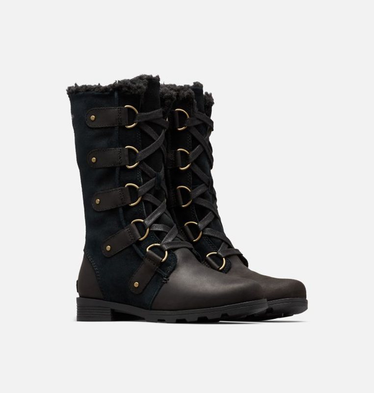 Botas De Invierno Sorel Mujer - Emelie™ Bajas Negras - 61739-OHSC